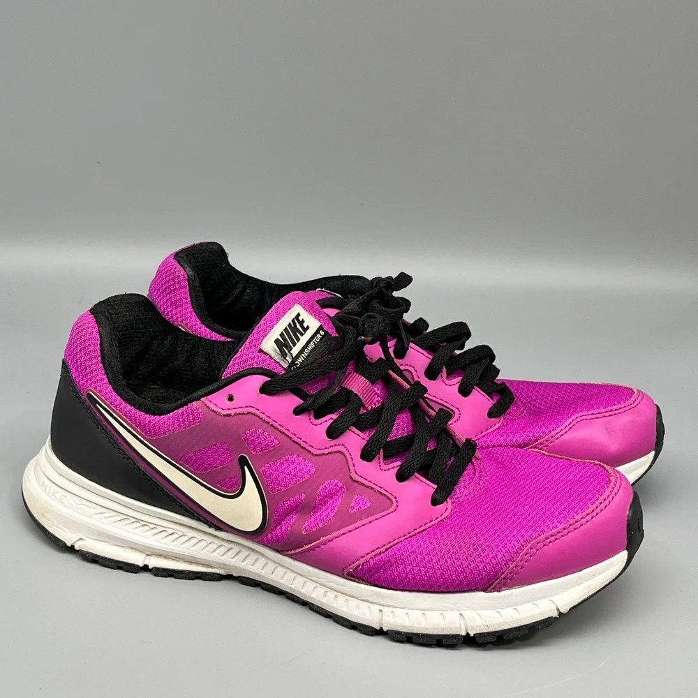 Nike Downshifter 6 Running Shoes Women 9 Mesh Breathable Lightweight Gym Sneaker